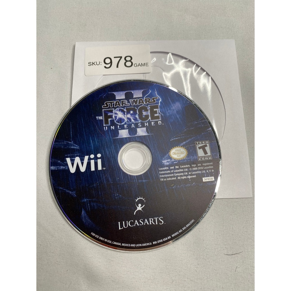 Star Wars The Force Unleashed II Nintendo Wii